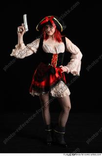 DARINA STANDING POSE WITH NEW GUN